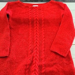 Red Liz Claiborne Sweater